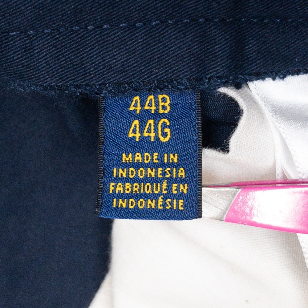 Polo Ralph Lauren Stretch Classic Fit 9" Shorts Mens Size 44B Navy Blue New - Picture 5 of 13